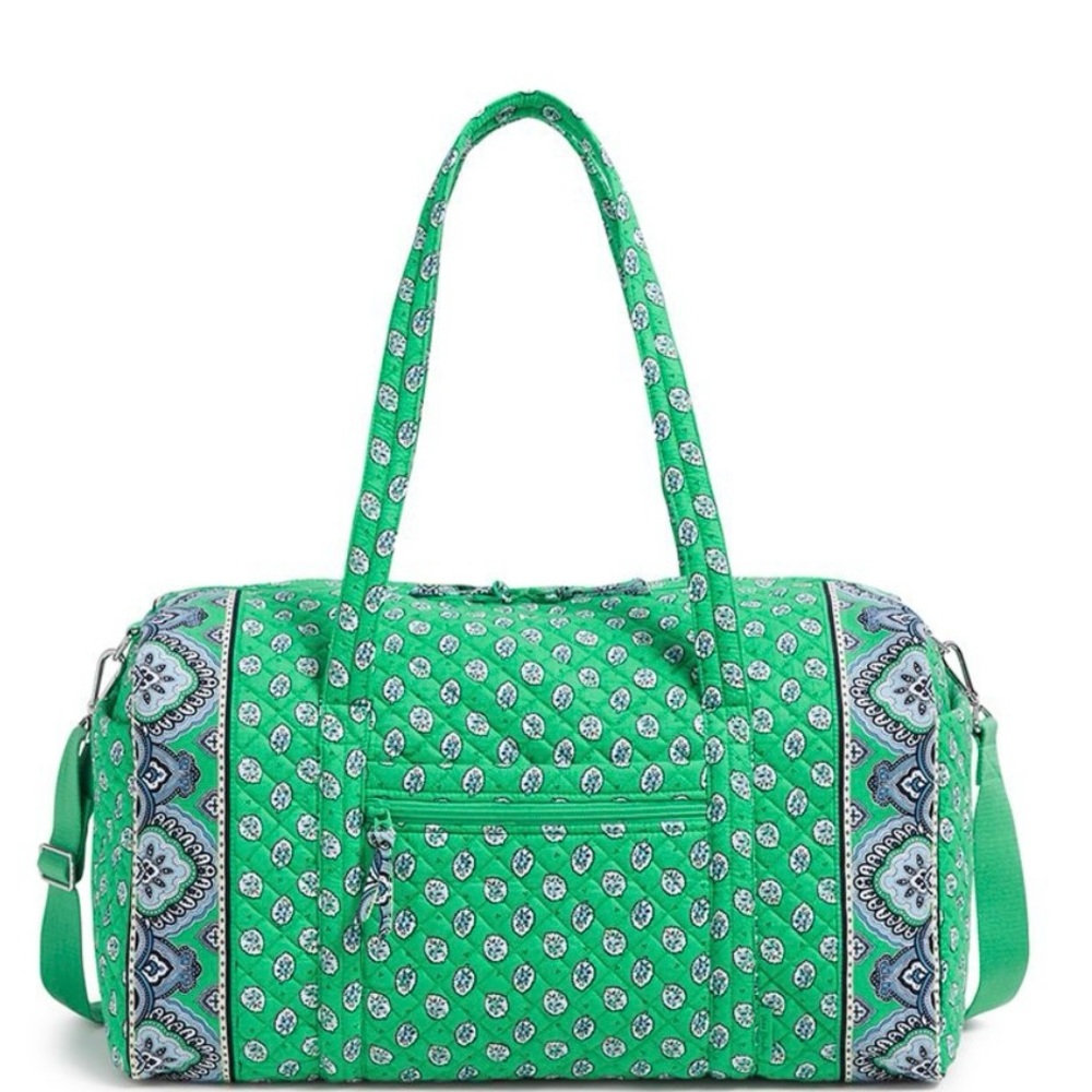 Vera Bradley Green and Blue Travel Bag